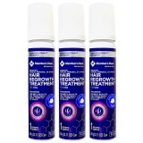 Set Spuma, Member&amp;#039;s Mark, Minoxidil 5%, Tratament Impotriva Caderii Parului, pentru Barbati, fara Parfum, 3x 60ml