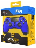 Steelplay Controller Wireless Metaltech Albastru PS4