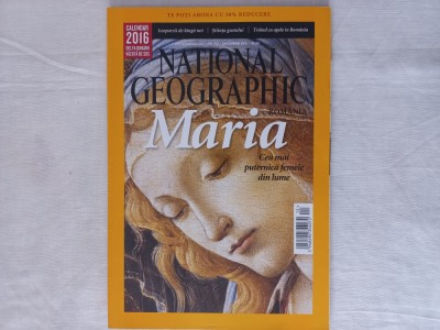 REVISTA NATIONAL GEOGRAPHIC ROMANIA, NR. 152, DECEMBRIE 2015 foto