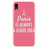 Husa silicon pentru Apple Iphone XR, Paris Is Always A Good Idea