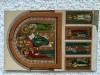 CARTE POSTALA , circulata ,corespondenta Italia -Romania Regala , cu timbru, Printata
