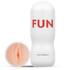 Masturbator Vagin Realist, Design Ergonomic, pentru Barbati, Placere si Erectie mai Intensa, Detasabil, din Silicon, Usor de Curatat, 16.5 x 6.5 cm, A