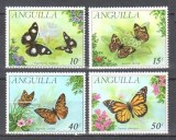 Anguilla 1971 - Fluturi, fauna, serie neuzata
