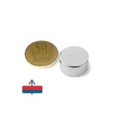 Magnet puternic din neodim disc 20x10mm forta 11kg