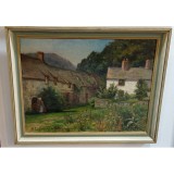Peisaj rural Suedia 1909 - Karin Stackelberg-Lagerberg, Peisaje, Ulei, Realism
