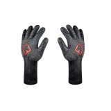 Manusi termorezistente pentru gratar si bucatarie, FLIPLINE, ignifuge, premium, antialunecare, 2 bucati, negru, marimea M, Resigilat, Grad A