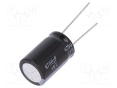 Condensator electrolitic low ESR THT 4700uF 16VDC &Oslash;16x25mm Panasonic