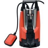 Yato YT-85343 - Pompa submersibila de drenaj apa murdara 1100 W 7 m 283 l/min carcasa inox flotor monofazata