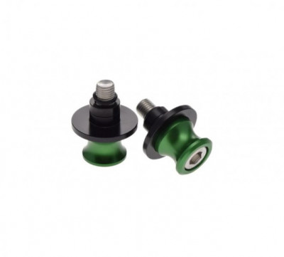 Adaptor pentru bascula moto, stander cu gheare, filet M10x1.25, culoare verde Cod Produs: MX_NEW AW54965 foto