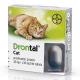 Deparazitare internă pisici Drontal 1 tabletă
