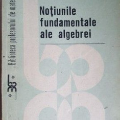 Notiunile fundamentale ale algebrei- I.R.Safarevici