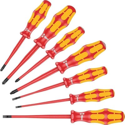 Surubelnite pentru electrician 60 iSS 7 Wera 05135961001, 7 piese foto
