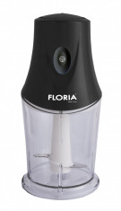 Tocator legume-fructe (chopper) FLORIA ZLN-9850, putere 200W, capacitate vas 360 ml, cutit inox,Negu foto