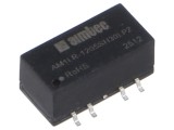 Convertor DC/DC AIMTEC 1W 12V la 5V SMD pentru telecomunicații și industrie