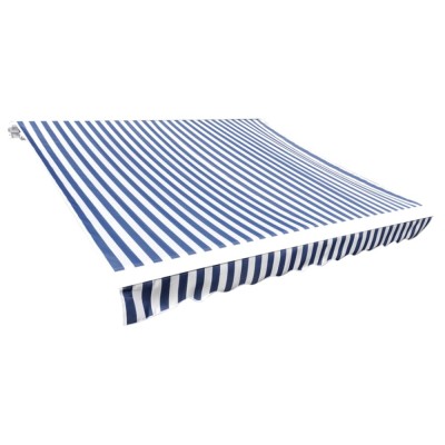 panza copertina albastru &amp;amp; alb, 3x2,5 m (cadrul nu este inclus) foto