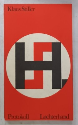 H. PROTOKOLL von KLAUS STILLER , TEXT IN LIMBA GERMANA , 1970 foto