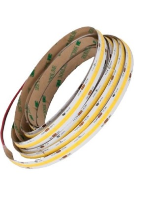 Banda led COB rola 5 metri, alb neutru 4000k 320 LED/metru 12V DC foto