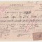 Chitanta Agricola Societate anonima de asigurari generale in Bucuresti 1922