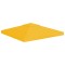 vidaXL Acoperiș de pavilion, 2 niveluri, galben, 3x3 m, 310 g/m&sup2;