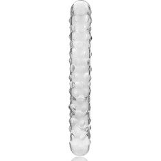 Dildo din Cristal Transparent &ndash; Nebula Series by Ibiza, Model 15, 18.5 cm