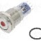 Intrerupator anti-vandalism, ON-(ON), &Oslash;16.2mm, BULGIN, MP0045/1D1RD220S