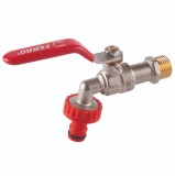 Robinet scurgere Ferro F-Comfort, racord rapid, alama, filet exterior, 3/4&quot;, PN10