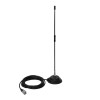 Aproape nou: Antena CB PNI Extra 40, cu magnet inclus, lungime 45 cm, 30W, 26-30MHz