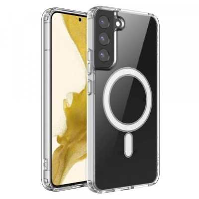 Husa MagSafe pentru Samsung Galaxy S22 5G S901, Techsuit, Pro, Transparenta foto