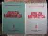 Analiza Matematica, 2 Volume, Didactica si Pedagogica, 1977, 757/413 pagini, Coperta Cartonata, Matematica