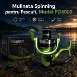 Mulineta Spinning pentru Pescuit, Model FG6000