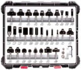 Bosch Set freze de profilat canturi, 30buc, mixte, tij? 8mm - 3165140958066