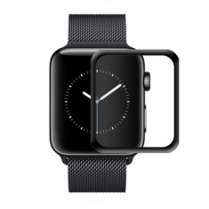 Folie de protectie iUni pentru Smartwatch Apple Watch 38mm Plastic Negru foto