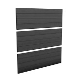 Fence evotech plastic lemn cereale gard panou pachet gri