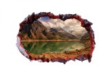 Cumpara ieftin Autocolant decorativ, Gaura in perete, Natura si peisaje, Multicolor, 85 cm, 2048ST-1