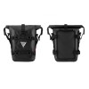 Geantă Moto Impermeabilă cu Capacitate Reglabilă 5-8L, Motowolf, prindere cadru motocicleta, universala, material Plato 500D, Negru