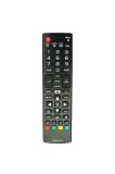 Telecomanda pentru LCD Smart LG AKB74475472, neagra + Suport pentru telecomanda, ElectriX, negru