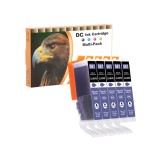 Set 5 rezerve de imprimanta DC Canon CLI-581 XXL - RESIGILAT