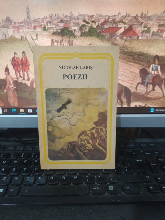 Nicolae Labiș, Poezii, coperta de Brăduț, editura Minerva, București 1987, 210