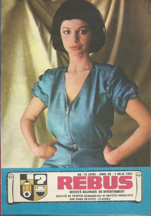 Revista Flacara Rebus nr. 13 / 1 iulie 1984