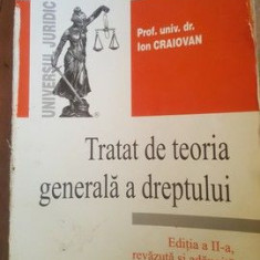 Tratat de teoria generala a dreptului- Ion Craiovan