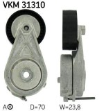 Rola Intinzator curea transmisie Audi A4 B8, A5, Q5; Seat Exeo, Exeo St; VW Amarok, California T5 Camper Motor 1.8 Tfsi, diam. 70 mm, 23.8 mm, OE
