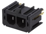 Conector cablu-placă SABRE 2 pini 18A cositorit