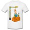 Tricou &quot; Animated construction worker &quot;