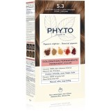 Phyto Color culoare par fără amoniac culoare 5.3 Light Golden Brown 1 buc