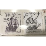 (M) Timbre serii Straine Polonia corabii