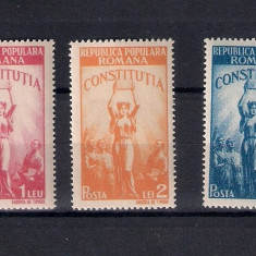 ROMANIA 1948 - CONSTITUTIA R.P.R. - MNH - LP 232