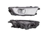 Proiector ceata SKODA OCTAVIA III (5E), 01.2013-05.2017, partea dreapta, tip bec H8; argintiu; cu lumina viraje