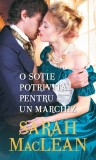 O sotie potrivita pentru un marchiz | Sarah Maclean, Litera
