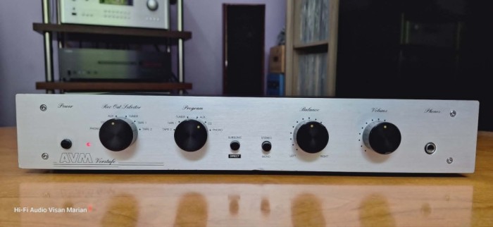 Preamplifier AVM Vorstufe