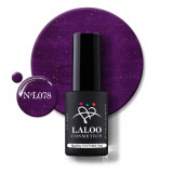 078 Dark Shimmering Purple | Laloo gel polish 7ml